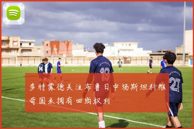 多特蒙德关注布鲁日中场斯坦科维奇国米拥有回购权利